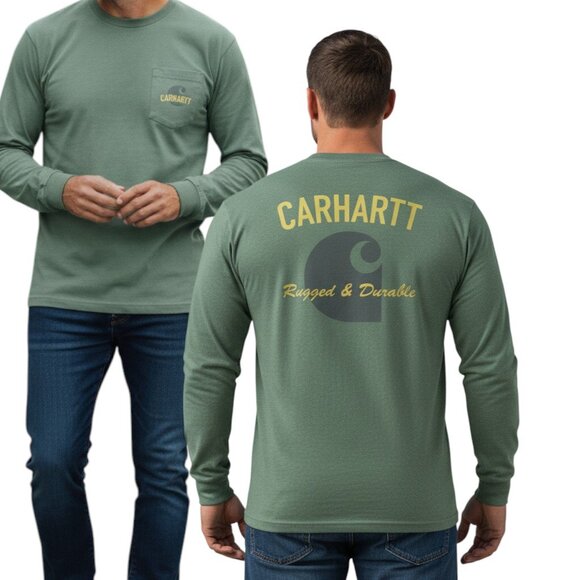Carhartt Other - Carhartt "Rugged & Durable" Graphic Pocket T-Shirt